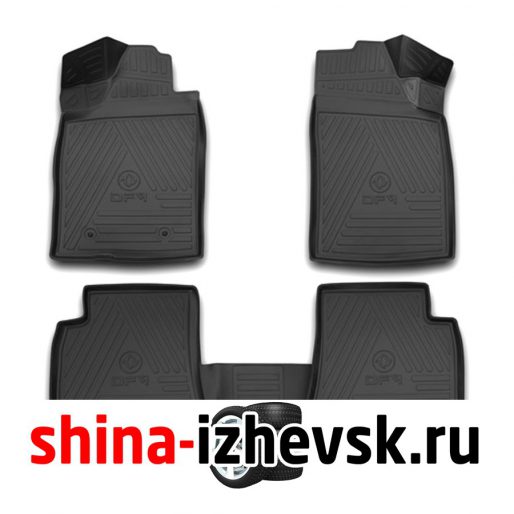 Коврик Autofamily Коврики 3D в салон Dongfeng H 30/S 30, 2014-, 4 шт. (полиуретан) в Ижевске